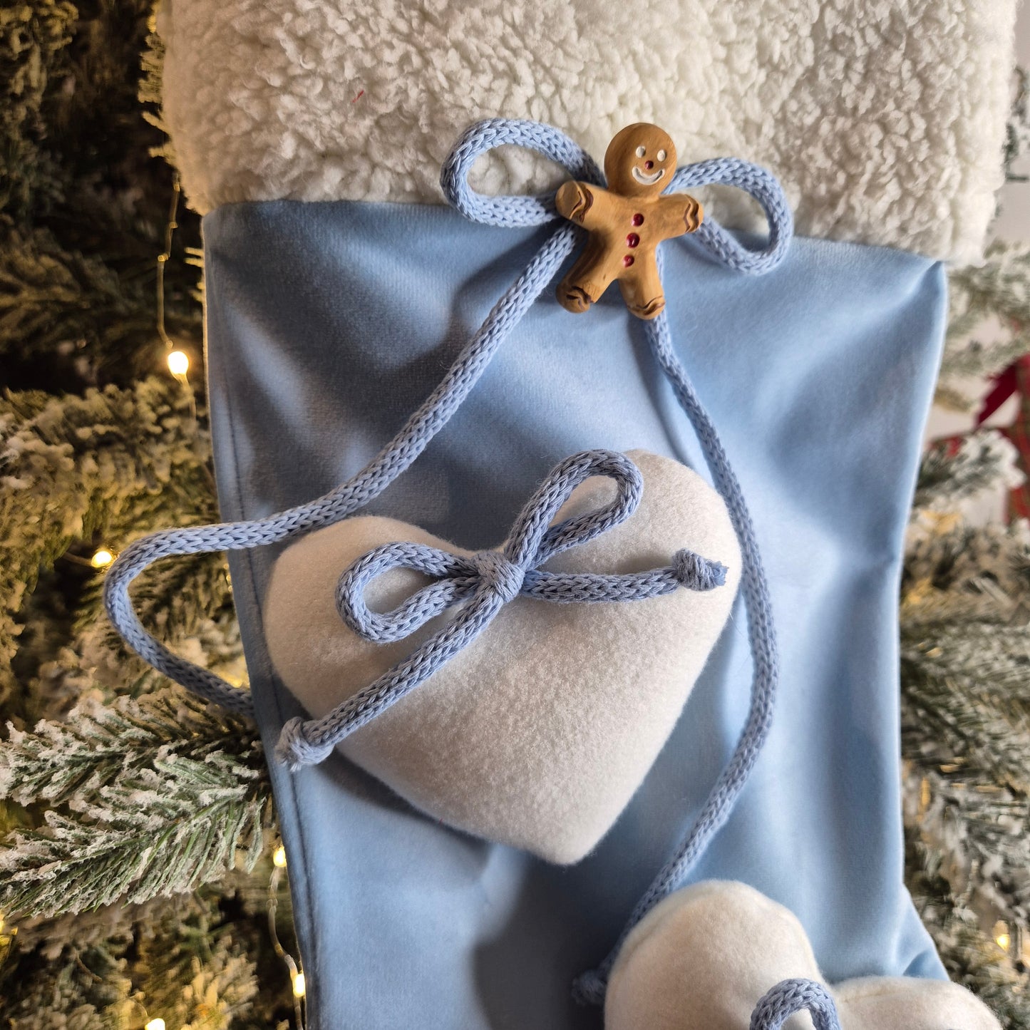 Calza Befana Personalizzata risvolto pellicciotto