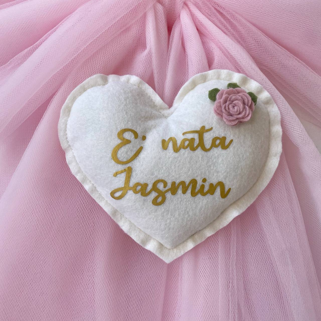 Fiocco Tulle con applicazione