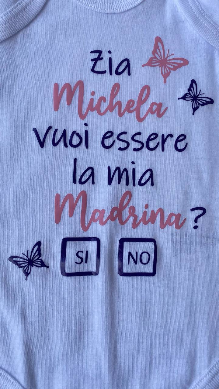 Body Personalizzato Bambino con scritte - Manica Corta ™