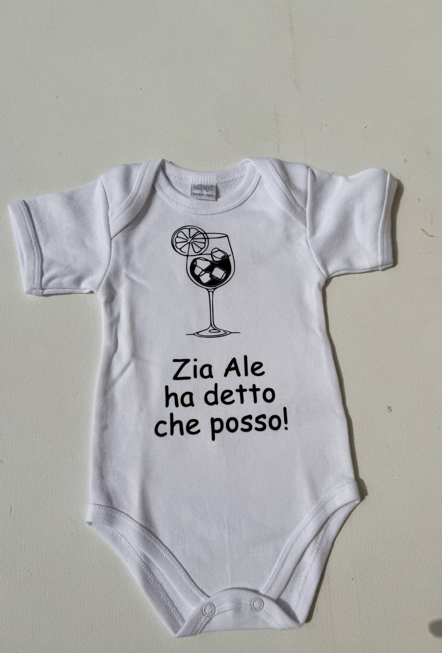 Body bébé personnalisé avec écriture - Manches Longues ™