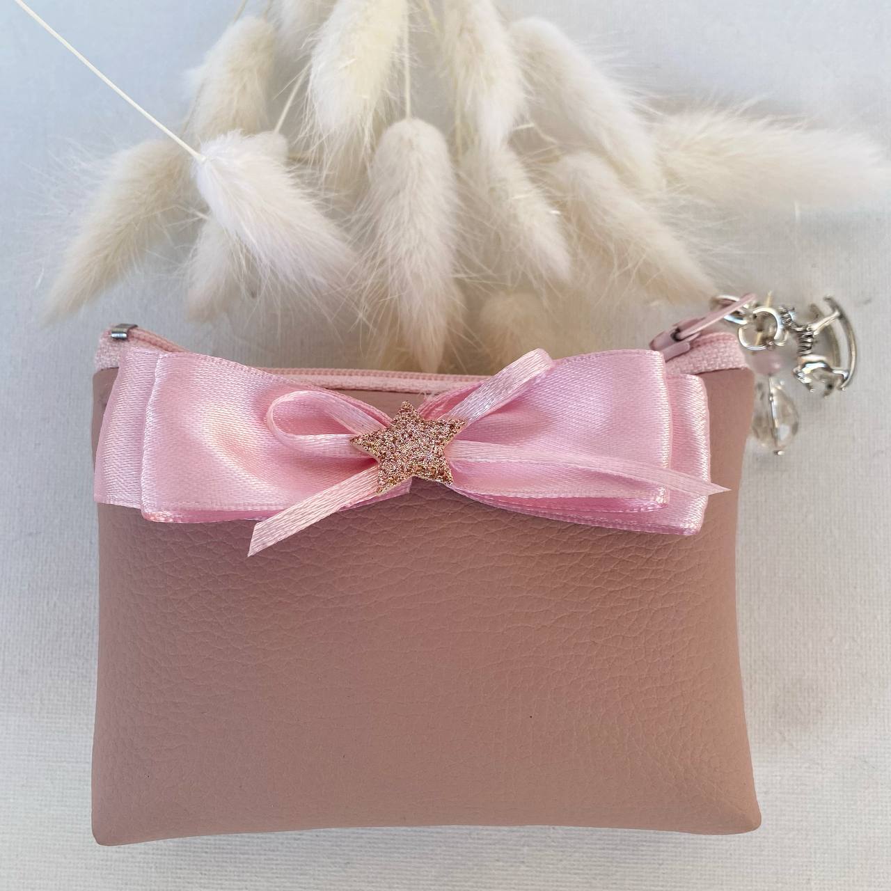 Bomboniera Pochette portamonete ecopelle portaconfetti