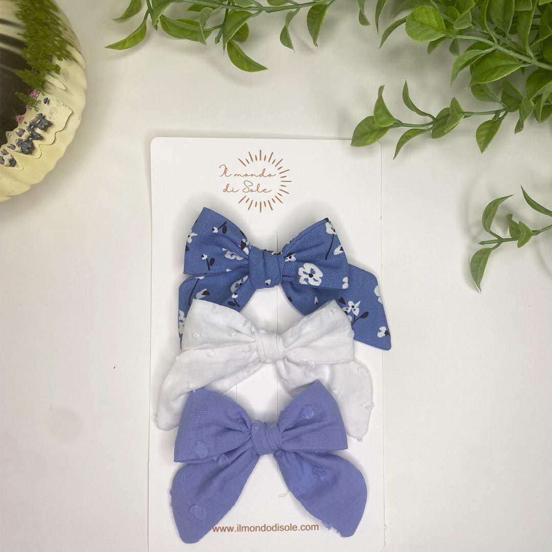 Fiocchi per capelli bambina personalizzata