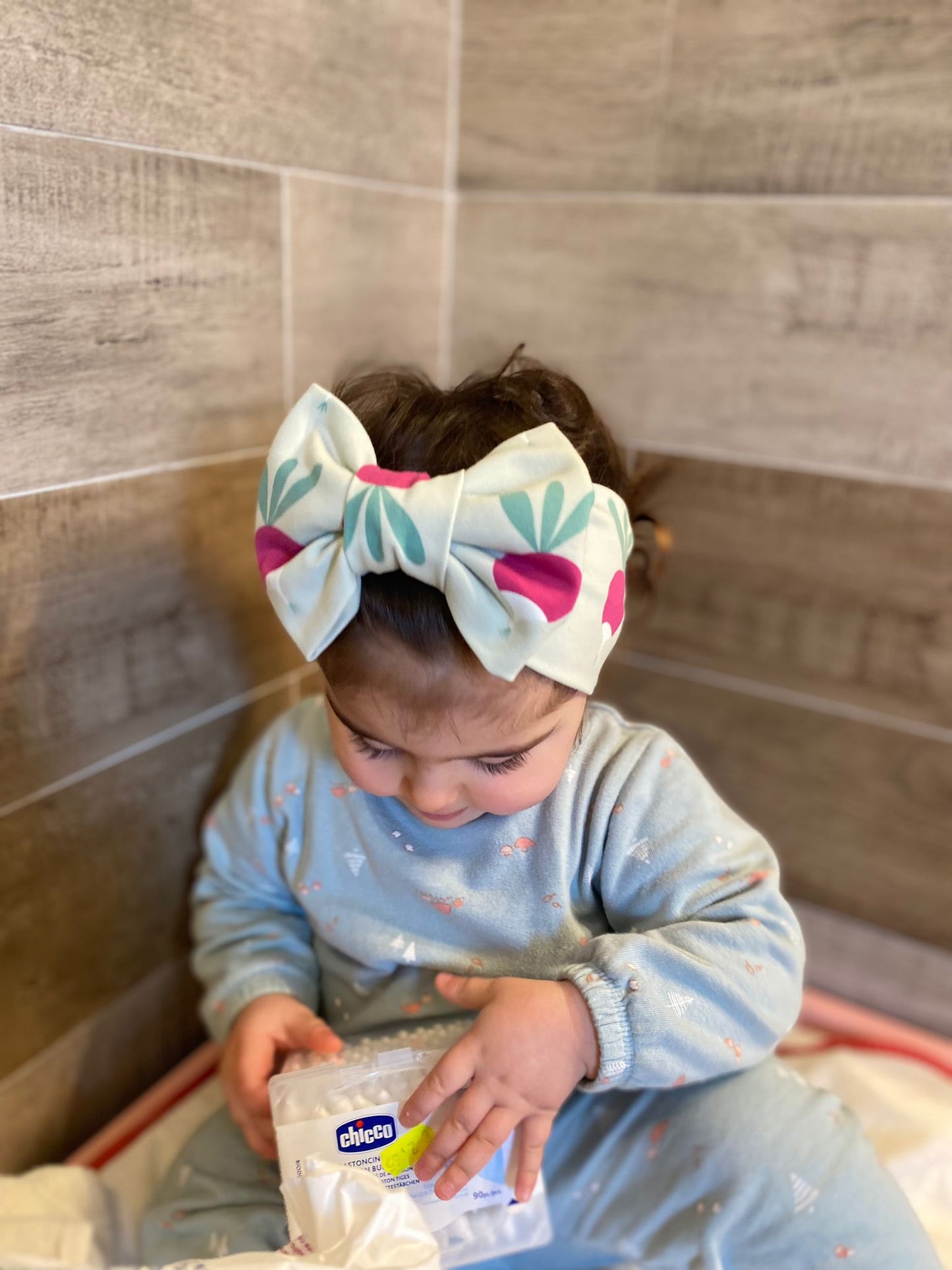 Fascia per capelli bambina personalizzata