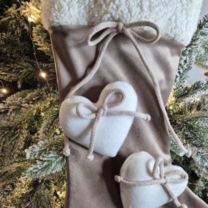 Calza Befana Personalizzata risvolto pellicciotto