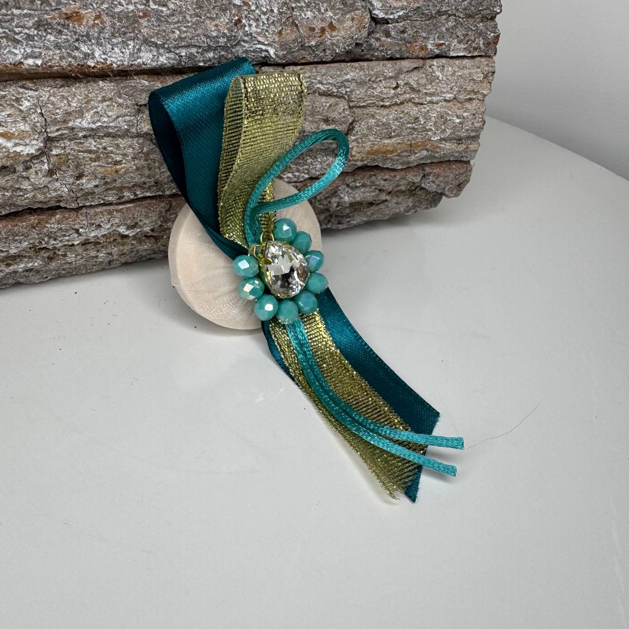 Saponetta Segnaposto "Carezza di Seta" – Bomboniera Artigianale Profumata e Decorata