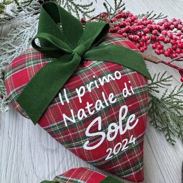 Set 3 APPENDINI di Natale personalizzabili