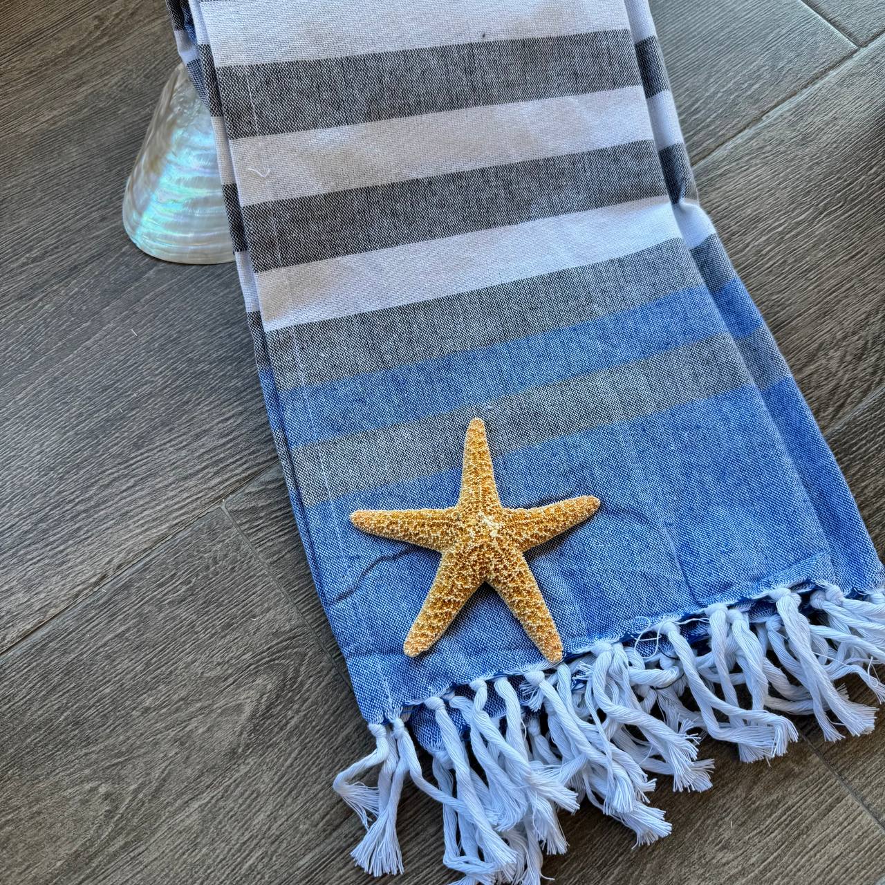 Serviette de plage en coton personnalisée 