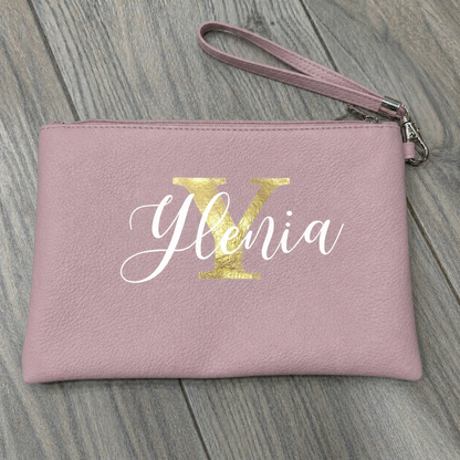 POCHETTE SAFFIANO PERSONNALISÉE 