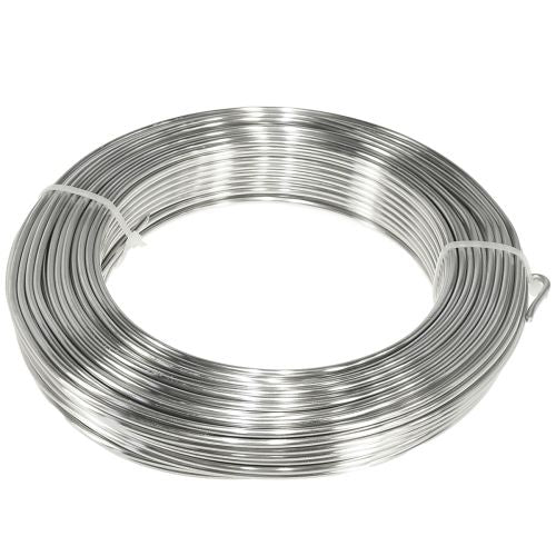 Filo di alluminio filo decorativo filo artigianale - diam. 2mm - 53 metri