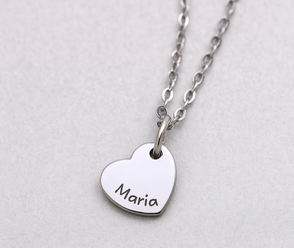 Collana con Cuore Personalizzato – Eleganza che parla di te