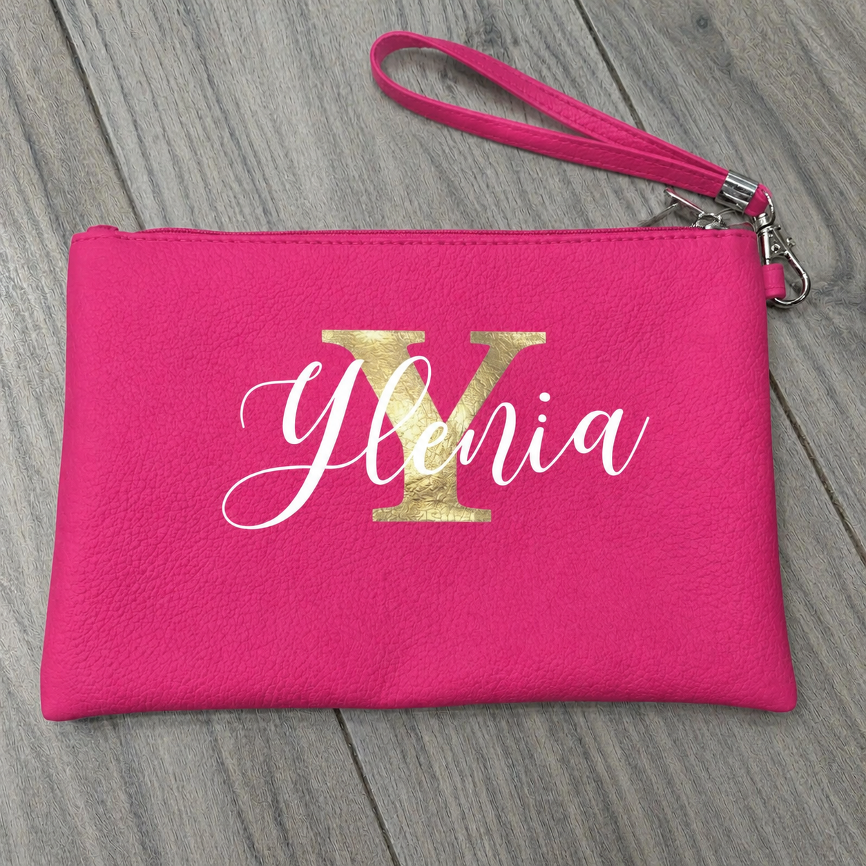 POCHETTE SAFFIANO PERSONNALISÉE 
