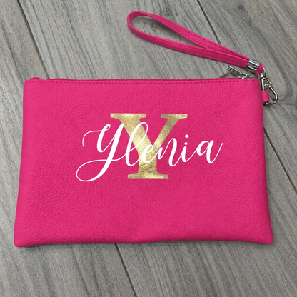 POCHETTE SAFFIANO PERSONNALISÉE 