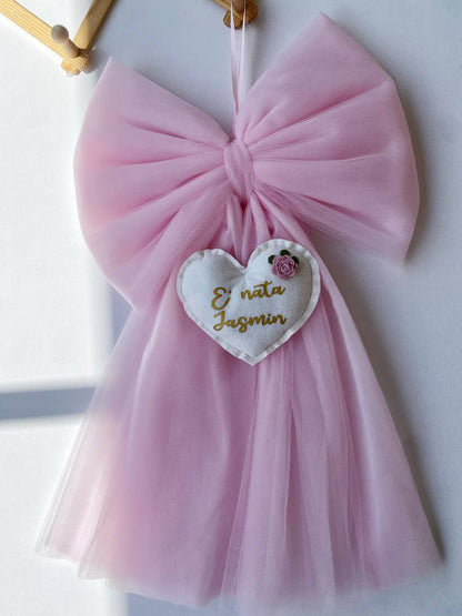 Fiocco Tulle con applicazione