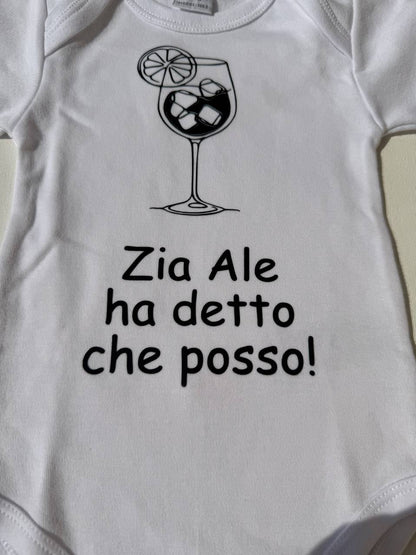 Body bébé personnalisé avec écriture - Short Sleeve ™ 
