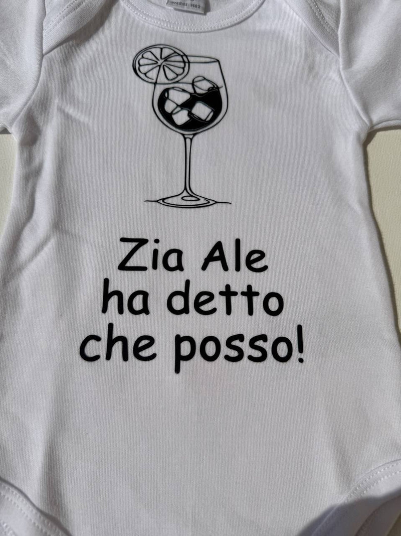 Body Personalizzato Bambino con scritte - Manica Corta ™