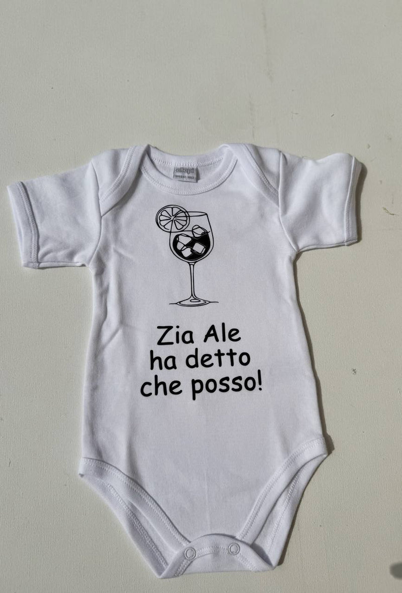 Body Personalizzato Bambino con scritte - Manica Corta ™