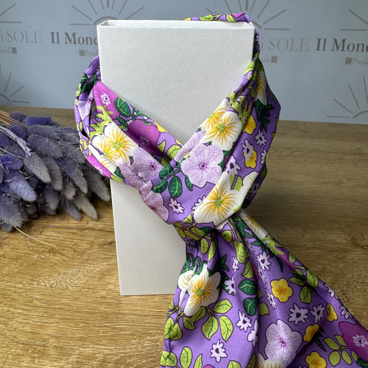 Bomboniera Foulard Satin Made in Italy trame esclusive