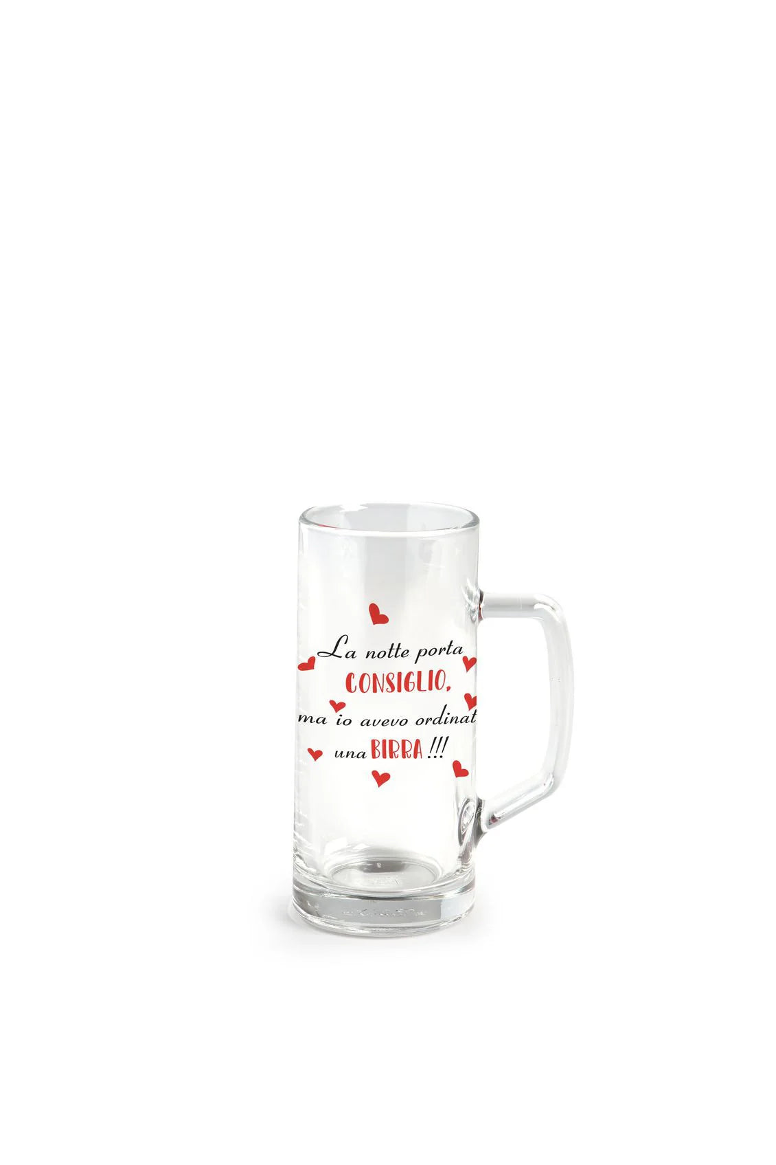 Boccale da Birra Personalizzato varie frasi divertenti – 0,4L con Manico