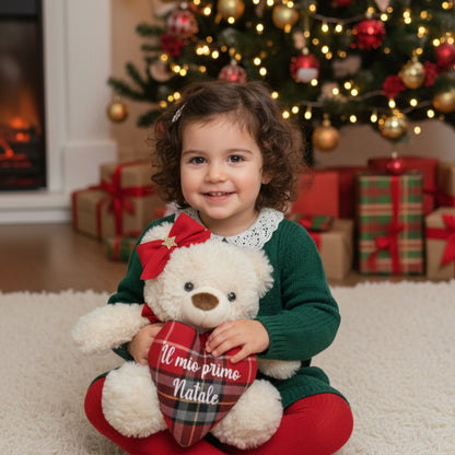 Orsetto “Il Mio Primo Natale” – Tenero Ricordo da Amare per Sempre ❤️