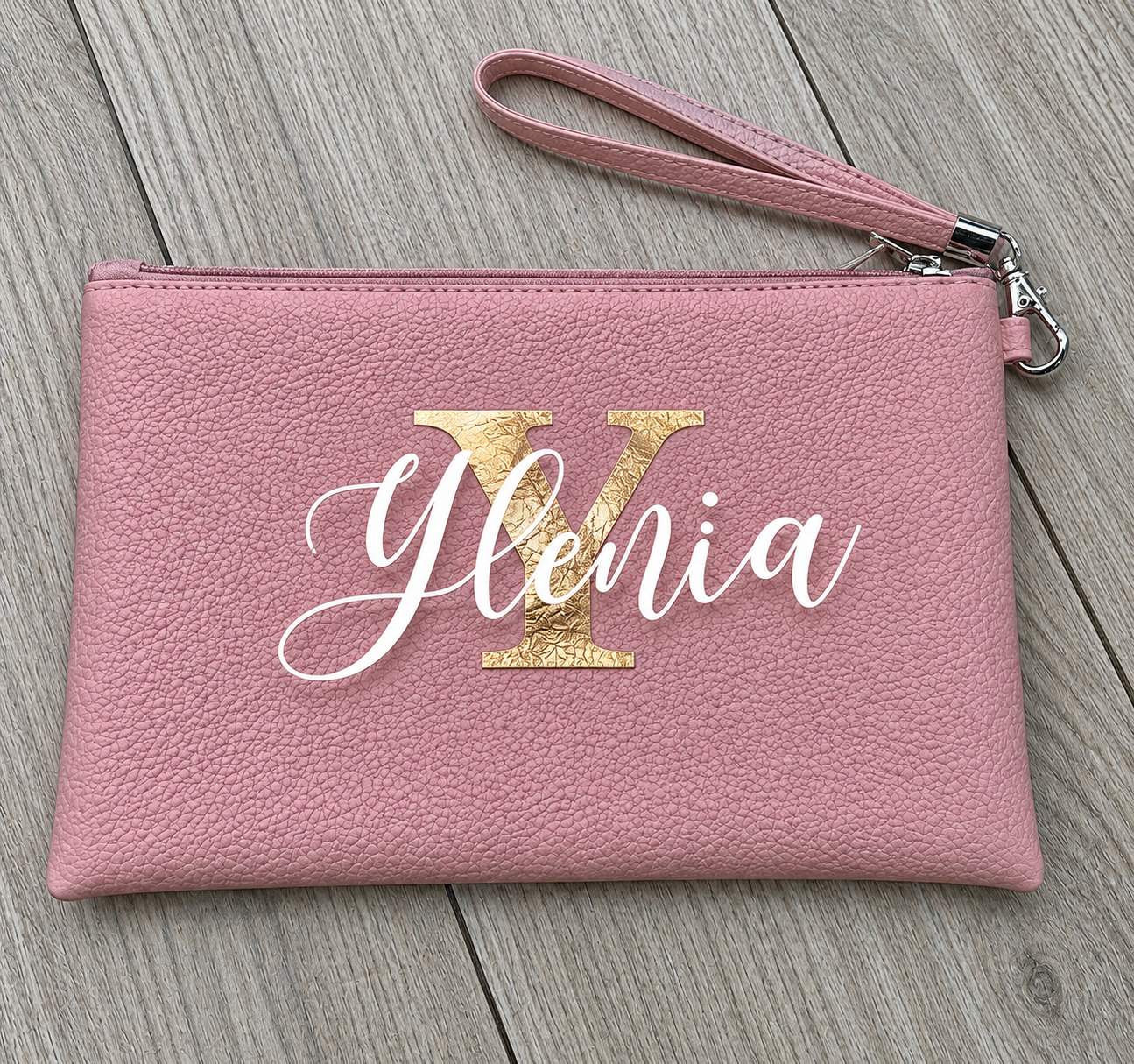 POCHETTE SAFFIANO PERSONNALISÉE 