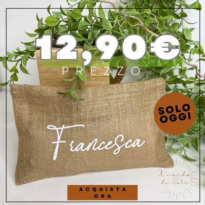 Pochette Juta Personalizzata