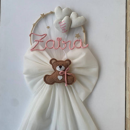 Fiocco Cerchio Personalizzato Tricotin versione Bear