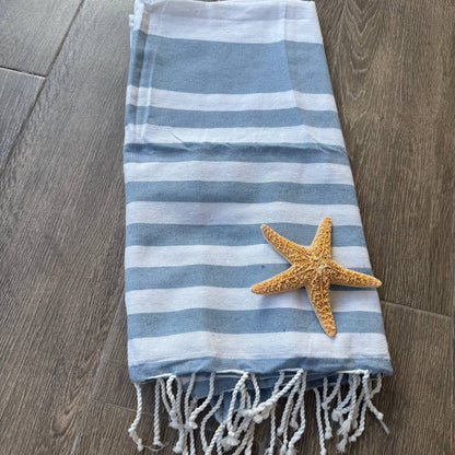 Serviette de plage en coton personnalisée 