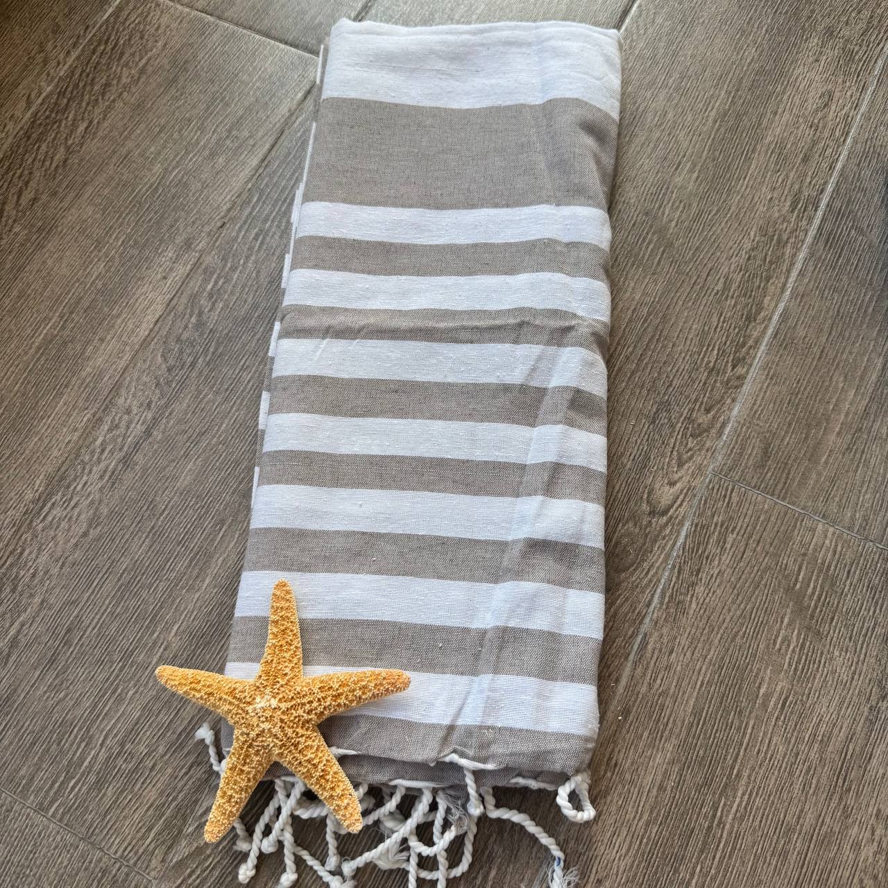 Serviette de plage en coton personnalisée 