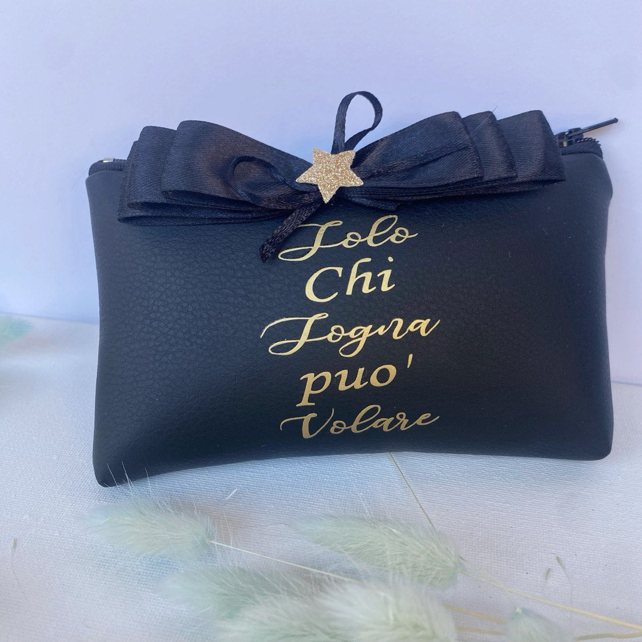 Bomboniera Pochette ecopelle portaconfetti(5PEZZI)