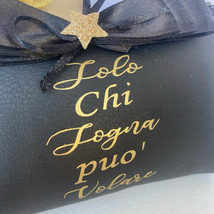 Bomboniera Pochette ecopelle portaconfetti(5PEZZI)