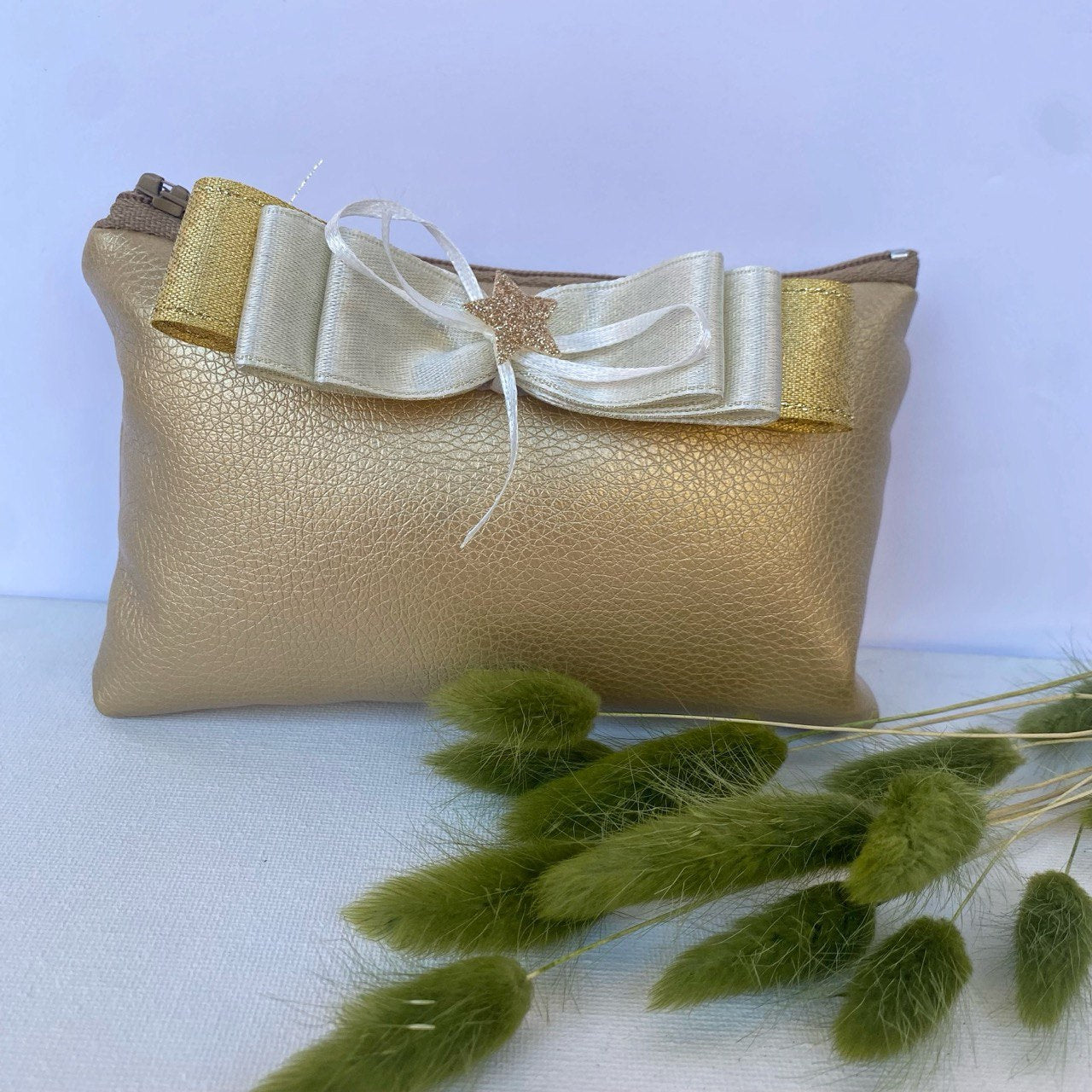 Bomboniera Pochette ecopelle portaconfetti(5PEZZI)