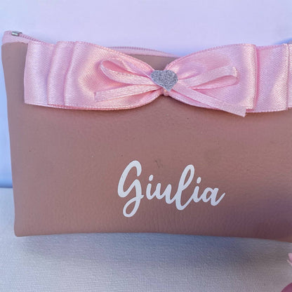 Bomboniera Pochette ecopelle portaconfetti(5PEZZI)