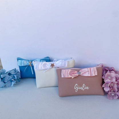 Bomboniera Pochette ecopelle portaconfetti(5PEZZI)