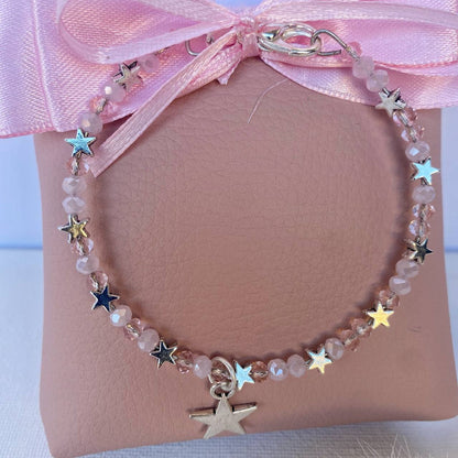 Bomboniera Pochette quadrata ecopelle portaconfetti con bracciale