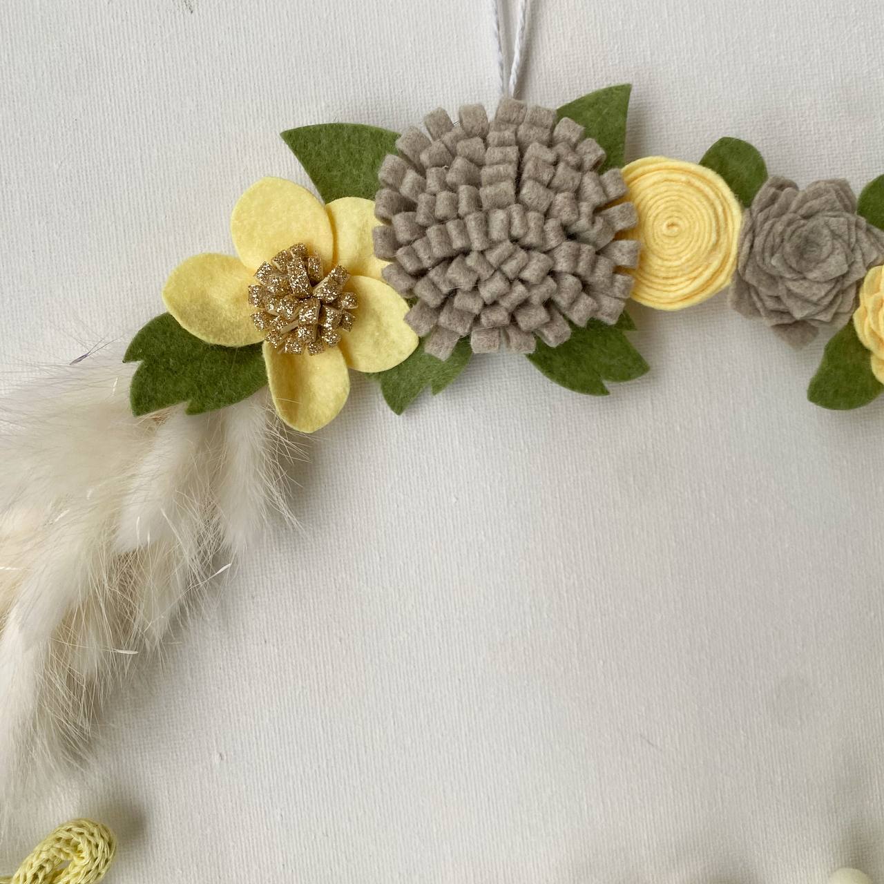 Fuoriporta Personalizzato scritta tricotin con cuori e nomi