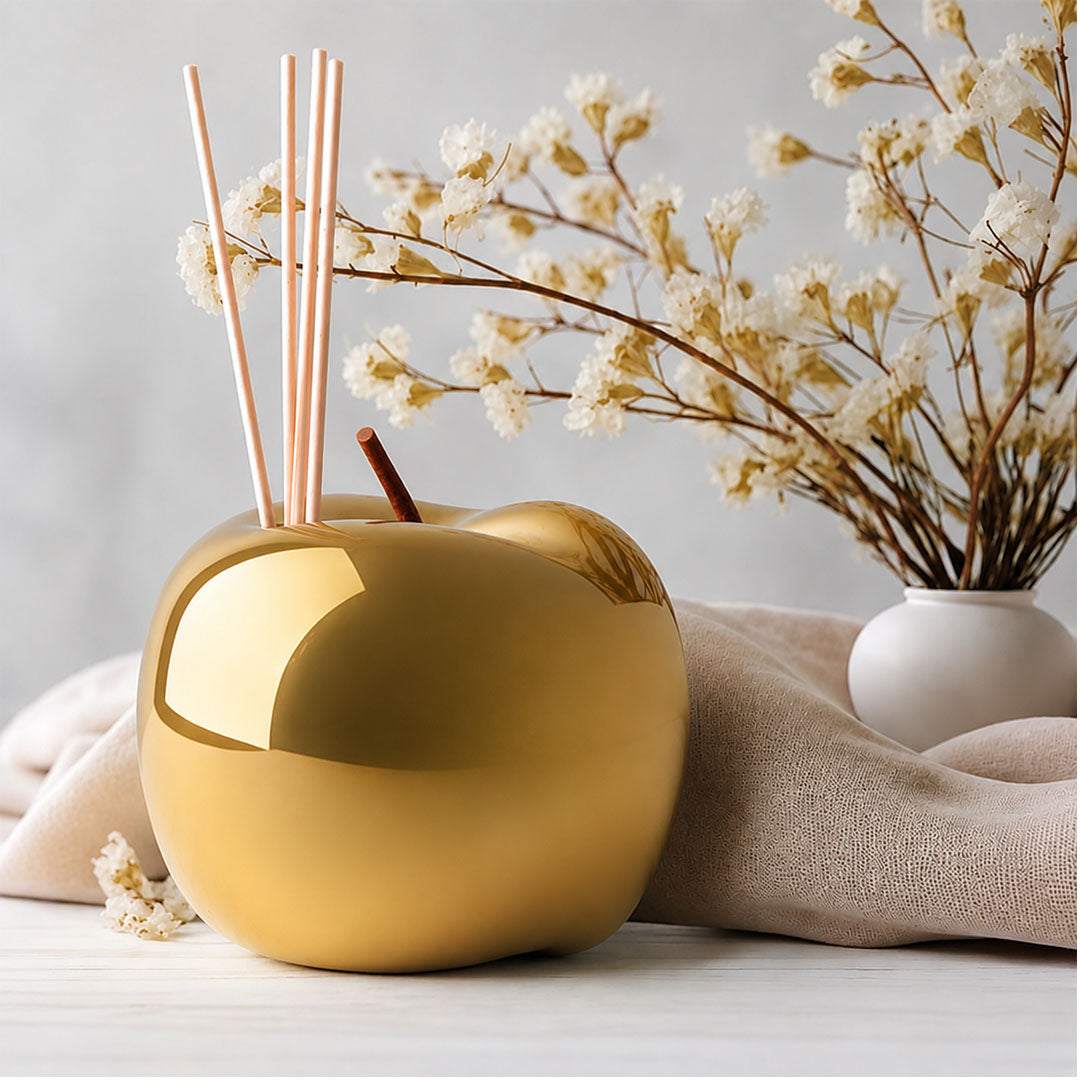 Profumatore Ambiente Mela tante colorazioni in Ceramica – Eleganza e Profumo per la Tua Casa