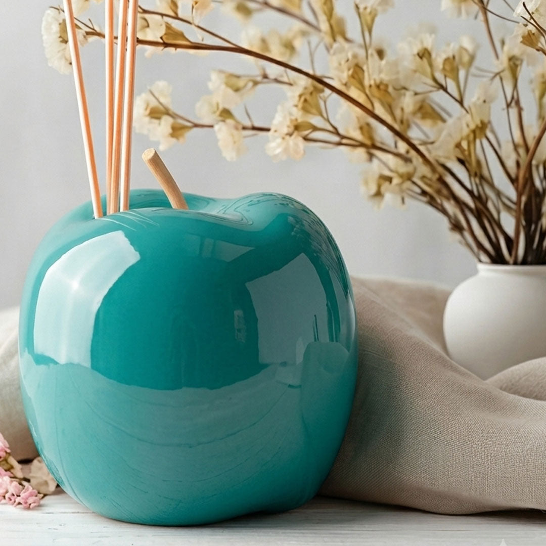 Profumatore Ambiente Mela tante colorazioni in Ceramica – Eleganza e Profumo per la Tua Casa