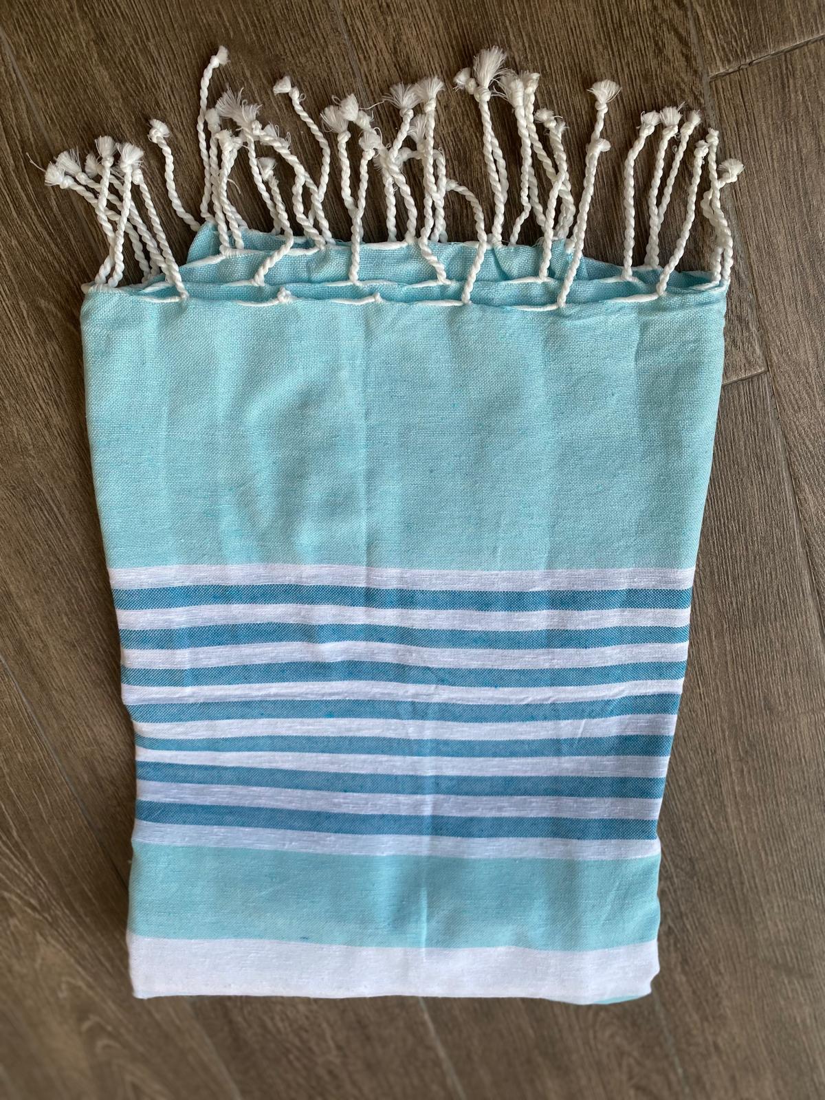 Serviette de plage en coton personnalisée 