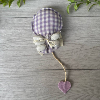 Bomboniera Sacchetto portaconfetti a forma di palloncino varie colorazioni
