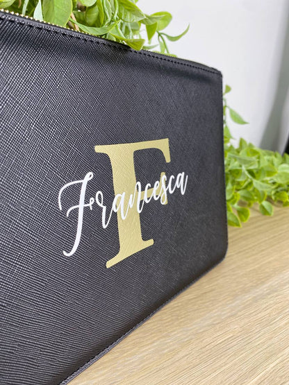 POCHETTE SAFFIANO PERSONNALISÉE 