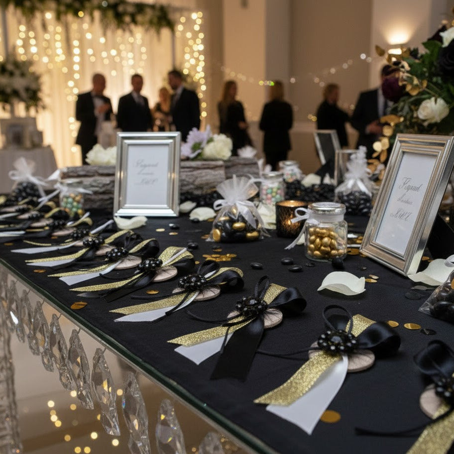 Saponetta Segnaposto "Carezza di Seta" – Bomboniera Artigianale Profumata e Decorata