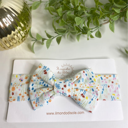Bandeau cheveux bébé fille personnalisé 