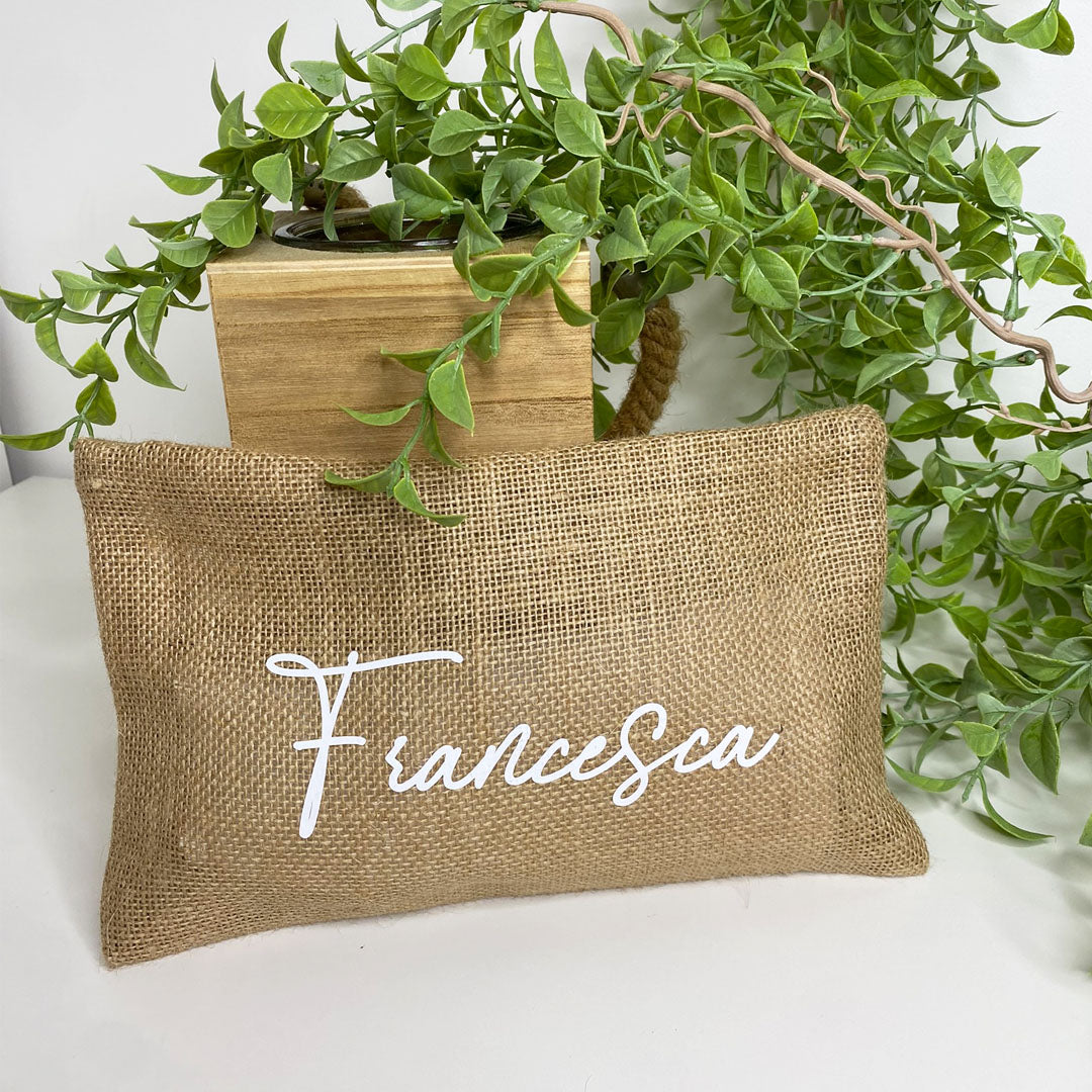 Pochette Juta Personalizzata