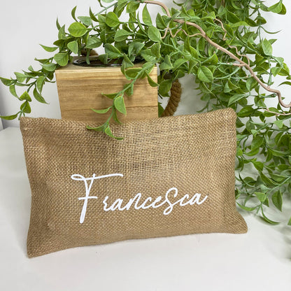Pochette Juta Personalizzata
